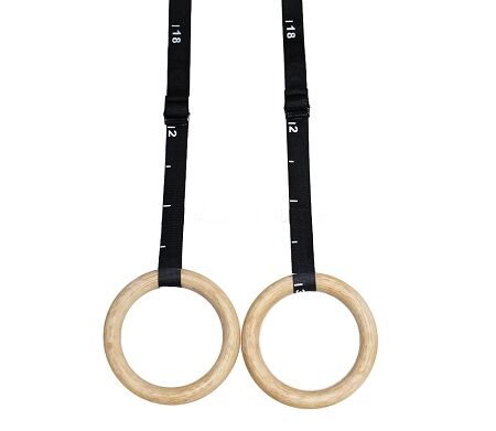 MORGAN Competition Grade Gymnastic/gym Wooden Rings