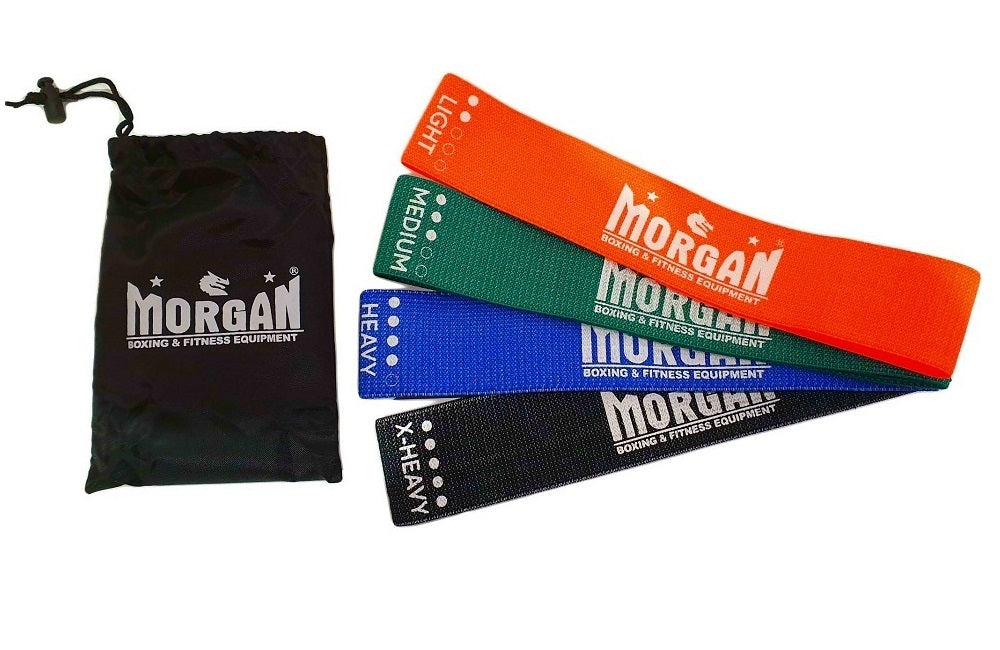 Morgan Micro Knitted Glute Resistance Bands - Set Of 4