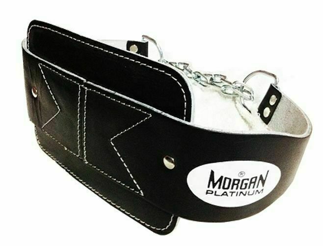 MORGAN 'Platinum' Leather Dipping Weight Belt