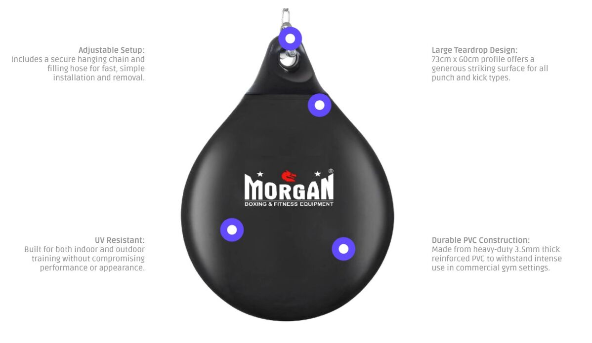 Morgan 80KG H2o Water Boxing Punch Bag