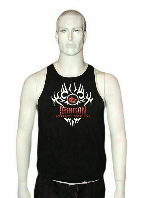MORGAN DRAGON Martial Arts Uniforms Singlet Black - Boxing & MMA Shorts