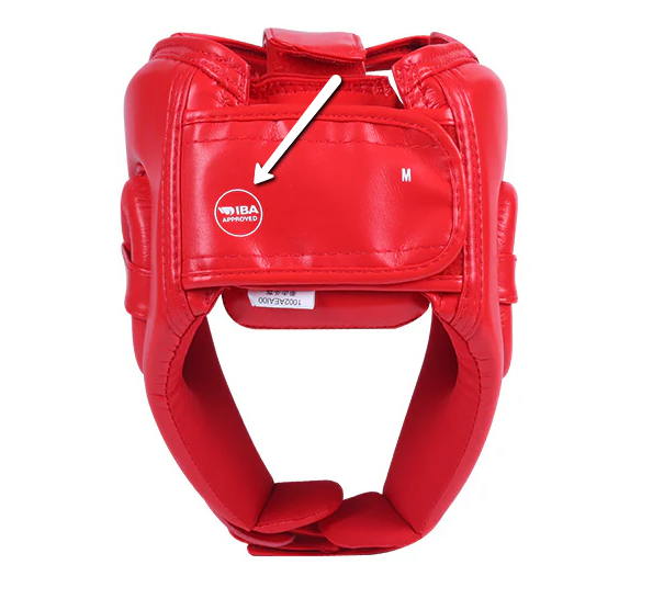 MORGAN WESING IBA Approved Leather Head Guard - Boxing Head Guard - RD