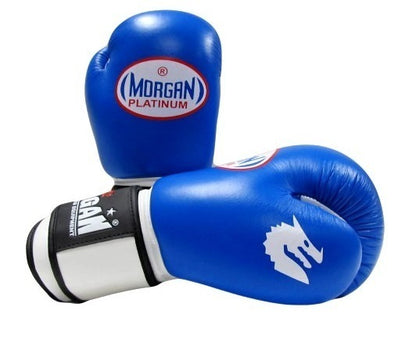 MORGAN V2 Platinum Leather Sparring Muay Thai Boxing Gloves - Boxing & Muay Thai - RED