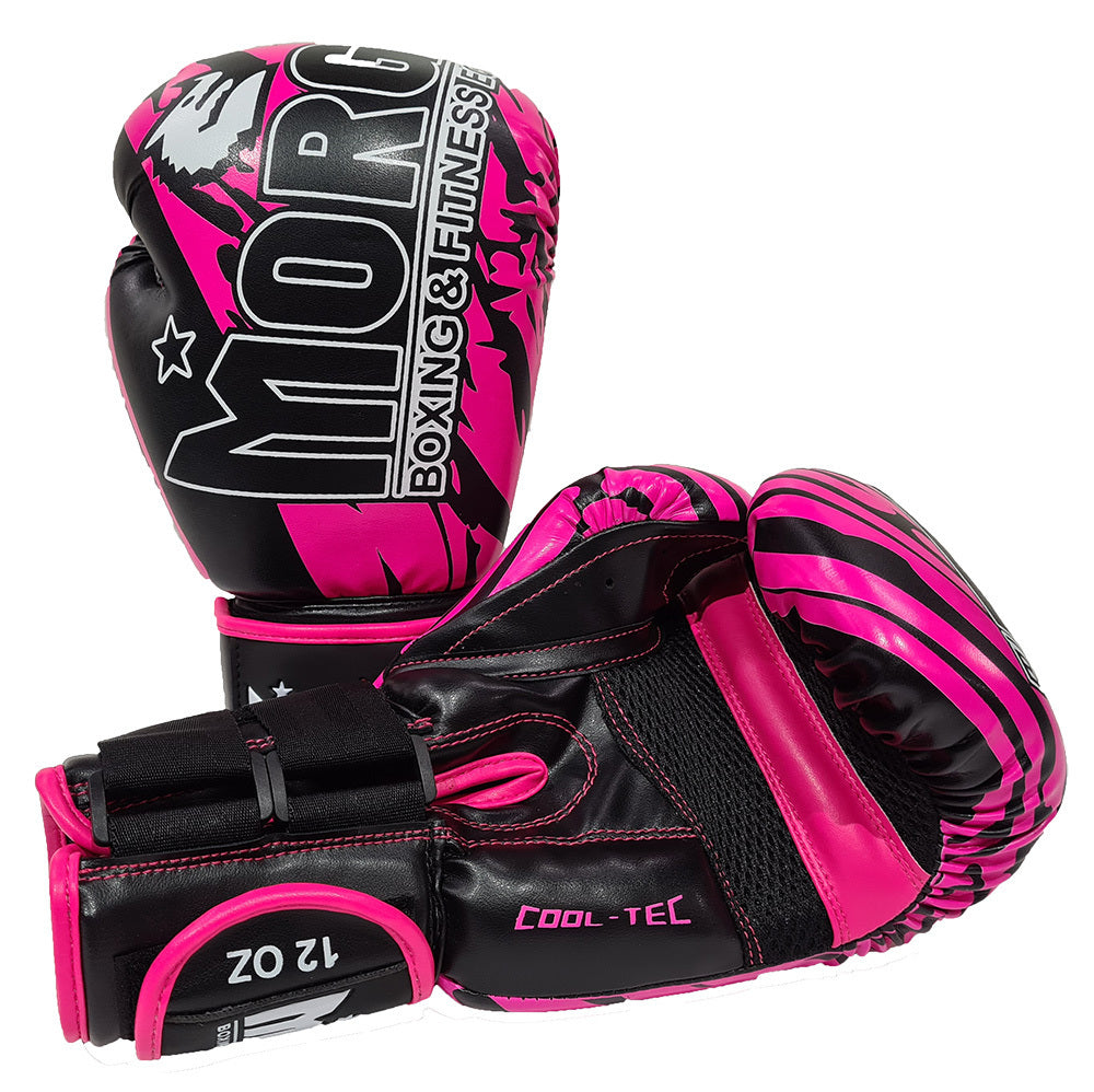 MORGAN BKK Ready Boxing & Muay Thai Gloves (8-12-16oz) - Boxing & Muay Thai - Fluro Pink