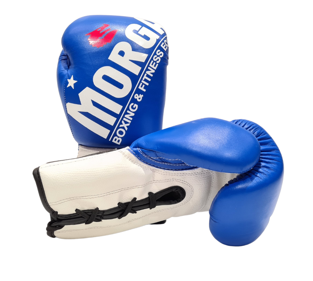 MORGAN V2 Fight Night Boxing Gloves (8/10oz) - Boxing & Muay Thai - BW - MS-BG-FN-10OZ-BW