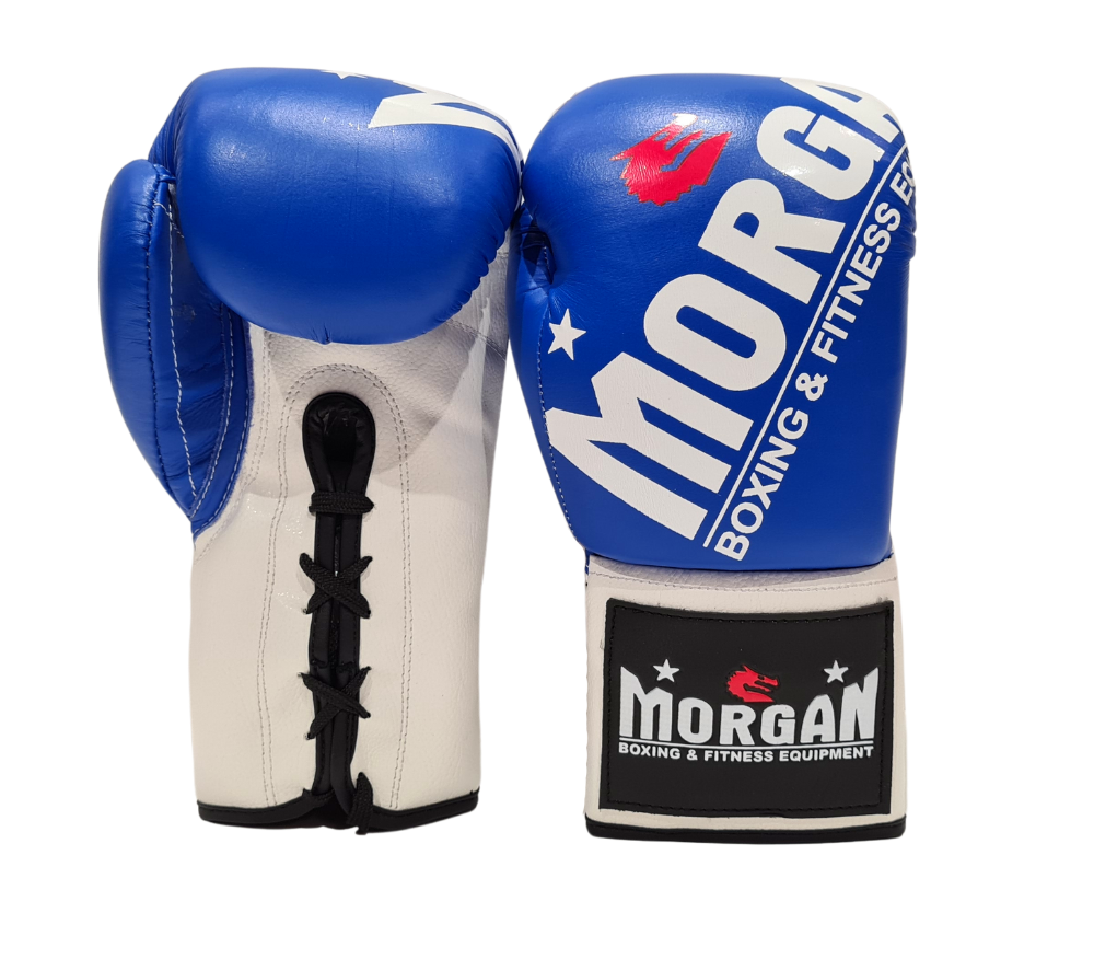 MORGAN V2 Fight Night Boxing Gloves (8/10oz) - Boxing & Muay Thai - BW - MS-BG-FN-10OZ-BW