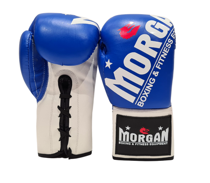 MORGAN V2 Fight Night Boxing Gloves (8/10oz) - Boxing & Muay Thai - BW - MS-BG-FN-10OZ-BW