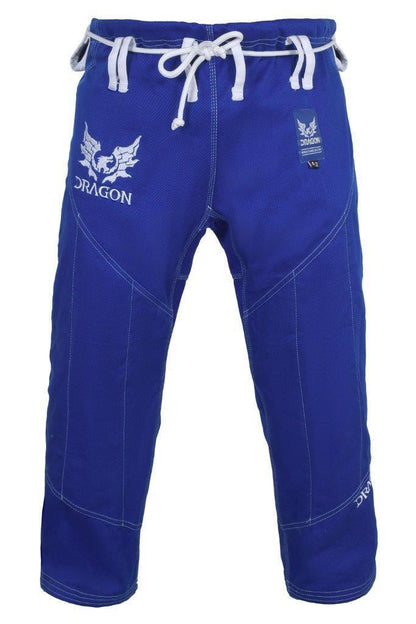 MORGAN DRAGON V2 450Gsm BJJ Gi - IBJJF Approved (Blue) - BJJ Gi
