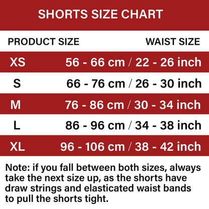 MORGAN MUAY THAI MMA UFC Boxing Training Shorts - Boxing & MMA Shorts - RED