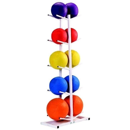 MORGAN Compact Medicine Ball Rack Up to 10 Medicine Balls