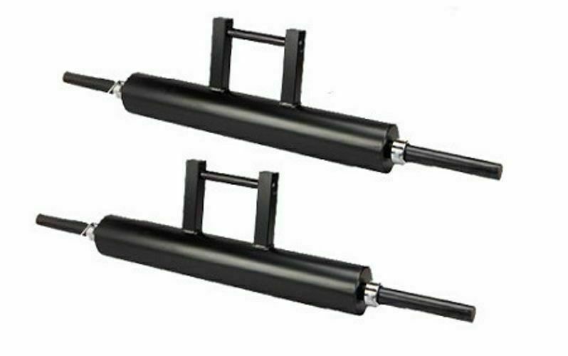 MORGAN Farmers Walk Handles (Pair) Powder Coated Steel Strength Training Tool