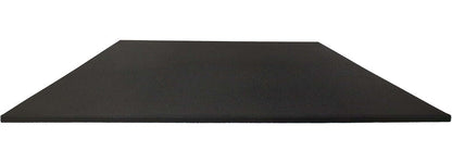 MORGAN Commercial Grade Rubber Floor Tiles | Black (1m X 1m X 15mm)