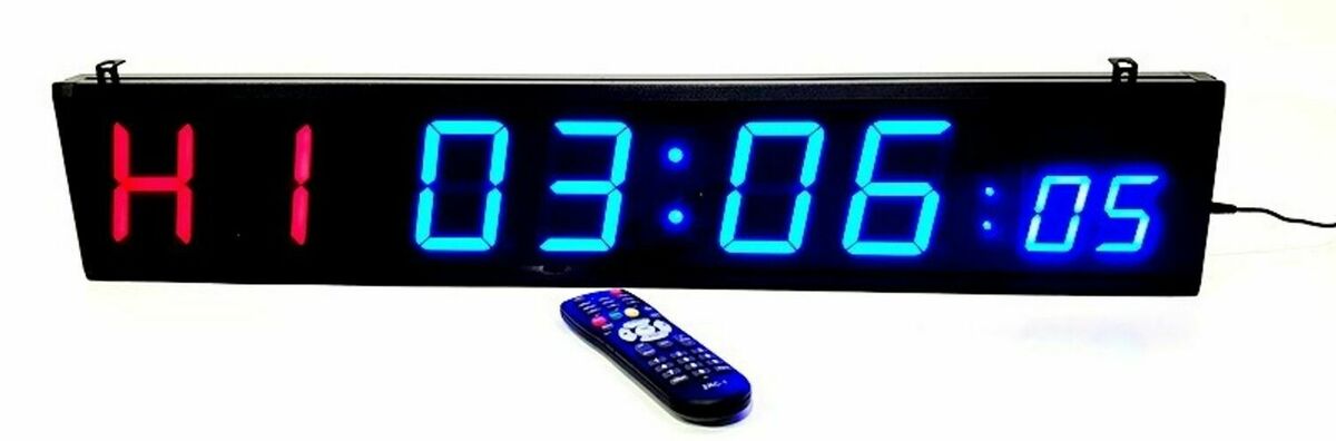 MORGAN 8-Digit Led Cross Functional Fitness Timer