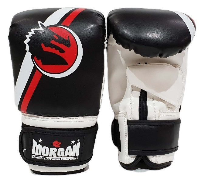 MORGAN Classic Bag MUAY THAI Boxing Training Mitts - Boxing & Muay Thai - BLACK/WHITE