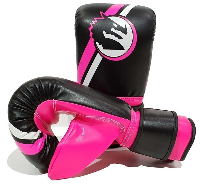 MORGAN Classic Bag MUAY THAI Boxing Training Mitts - Boxing & Muay Thai - BLACK/WHITE