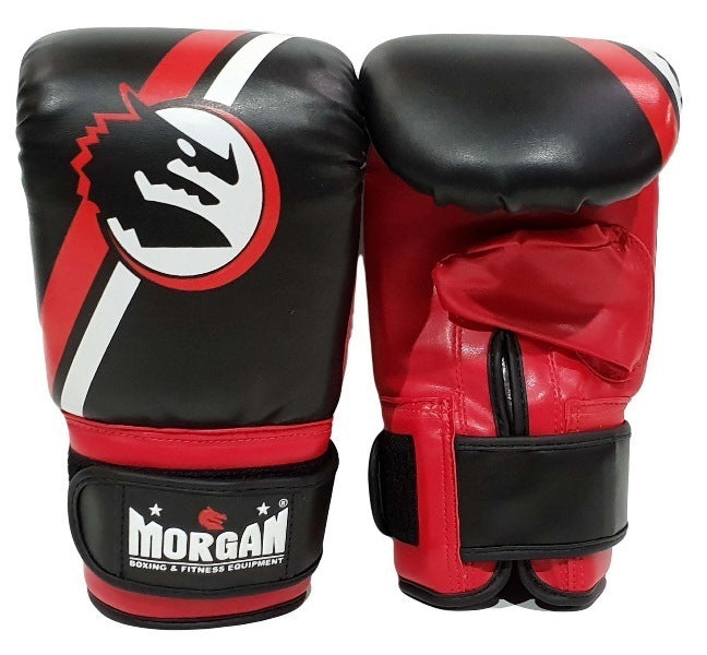 MORGAN Classic Bag MUAY THAI Boxing Training Mitts - Boxing & Muay Thai - RED/BLACK