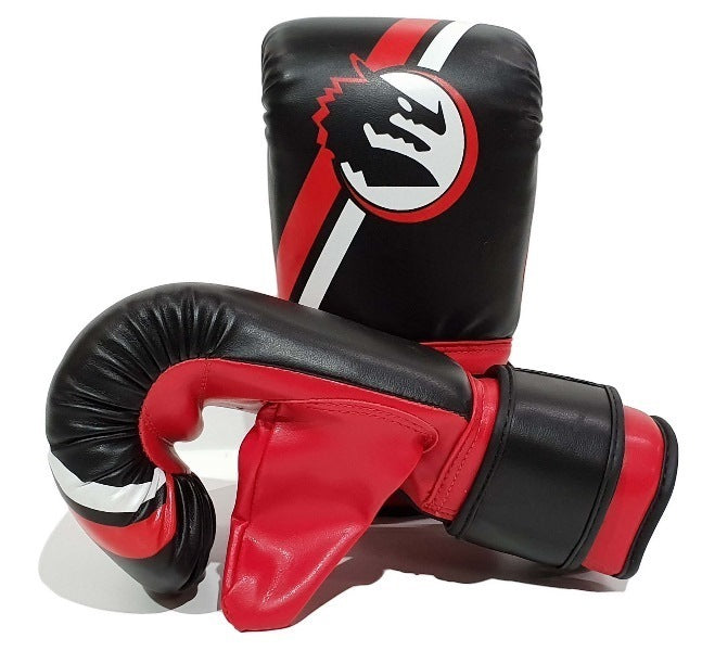 MORGAN Classic Bag MUAY THAI Boxing Training Mitts - Boxing & Muay Thai - RED/BLACK