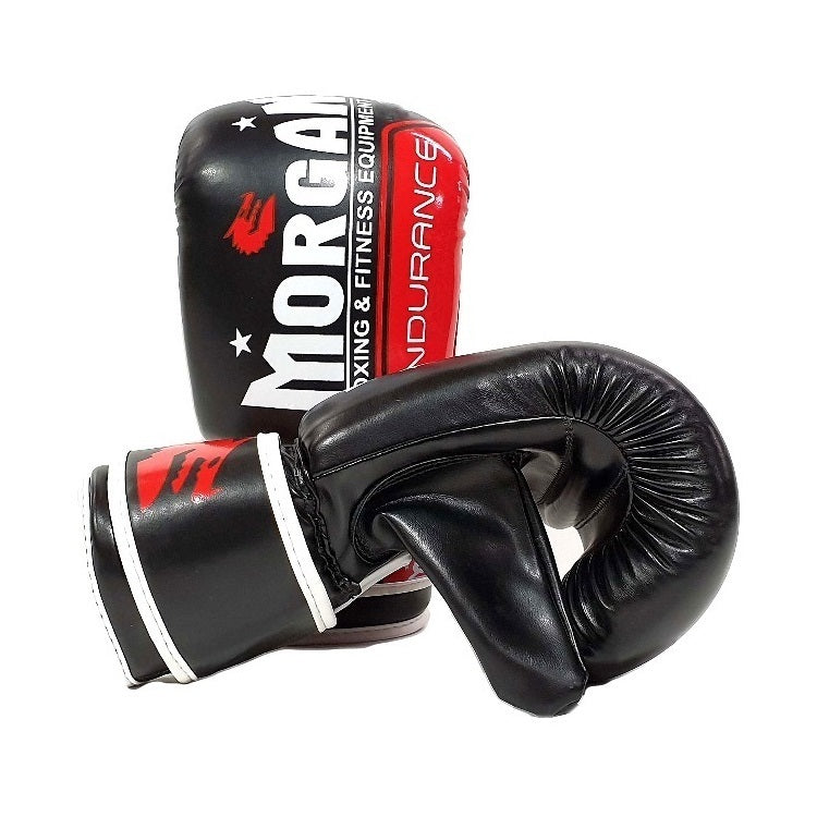 MORGAN Endurance Pro Bag Mitts Muay Thai Boxing Training - Boxing & Muay Thai - RED/BLACK
