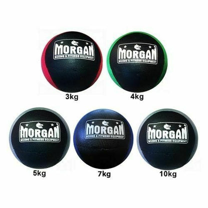 MORGAN 2-Tone Commercial Grade Medicine Ball (3Kg-10Kg) - Functional Fitness
