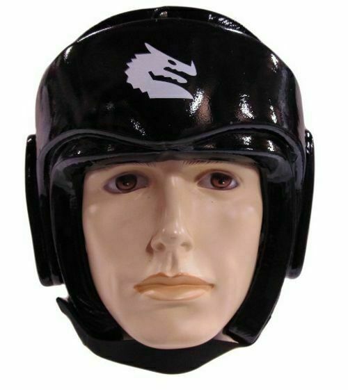 MORGAN Martial Arts Dipped Foam Protector - Head Guard - Boxing Head Guard - BLACK