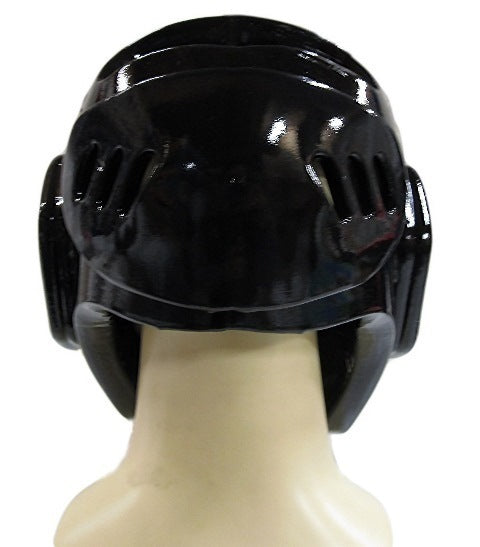 MORGAN Martial Arts Dipped Foam Protector - Head Guard - Boxing Head Guard - BLACK