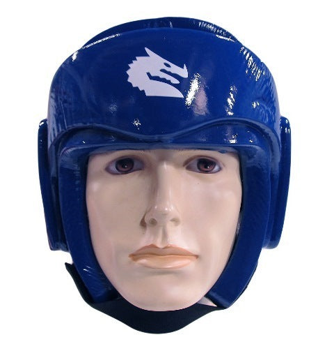 MORGAN Martial Arts Dipped Foam Protector - Head Guard - Boxing Head Guard - white