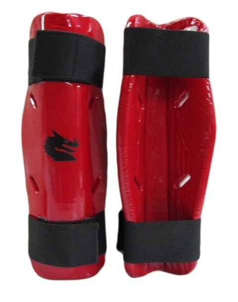 MORGAN Martial Arts Dipped Foam Protector - Shin Guards - Shin Guards - RED