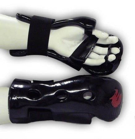 MORGAN Martial Arts Dipped Foam Protector - Hand Guards - Forearm Protection - BLACK