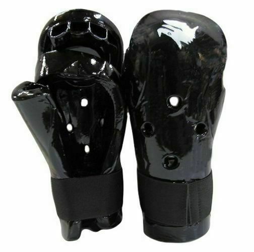 MORGAN Martial Arts Dipped Foam Protector - Hand Guards - Forearm Protection - BLACK