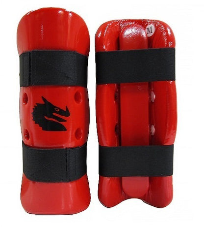 MORGAN Martial Arts Dipped Foam Protector - Forearm Guards - Forearm Protection - RED
