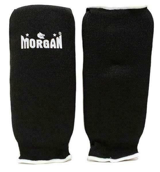 MORGAN Martial Arts MMA Forearm Guards Arm Protector Pads - Forearm Protection - BLACK