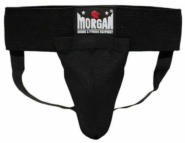 MORGAN Classic Elastic Groin Guard With Cup - Groin Protection - BLACK