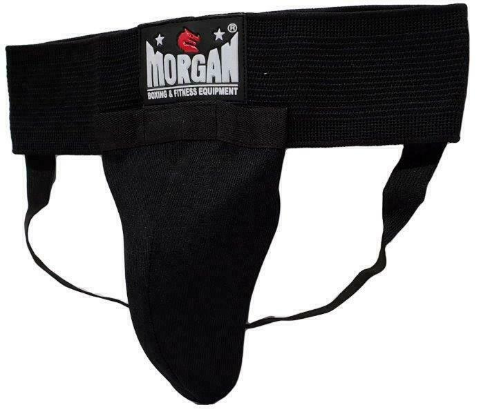 MORGAN Classic Elastic Groin Guard With Cup - Groin Protection - BLACK