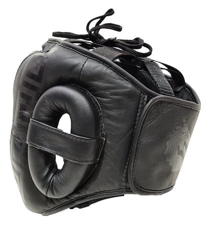 MORGAN B2 Bomber Leather Head Guard - Boxing Head Guard