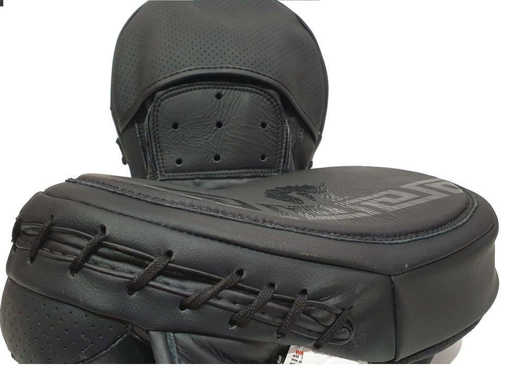MORGAN B2 BOMBER Boxing Focus Pads (PAIR) Italian Brushed Leather
