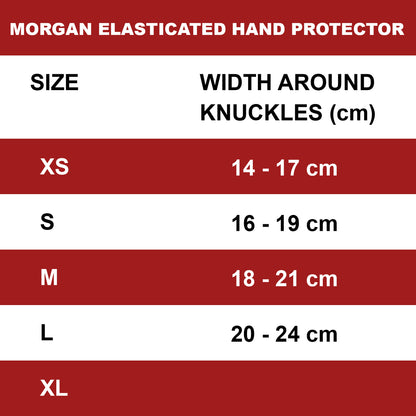 MORGAN Karate Hand Protectors - Forearm Protection - BLACK