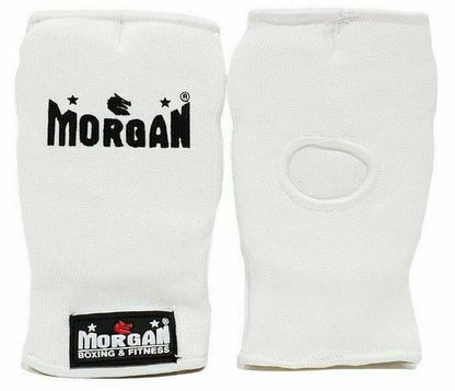 MORGAN Karate Hand Protectors - Forearm Protection - white