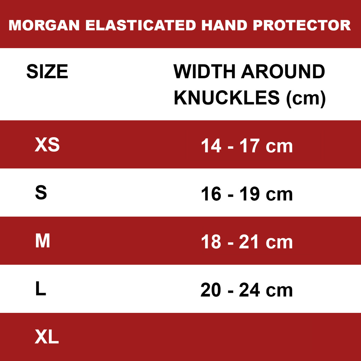 MORGAN Karate Hand Protectors - Forearm Protection - white