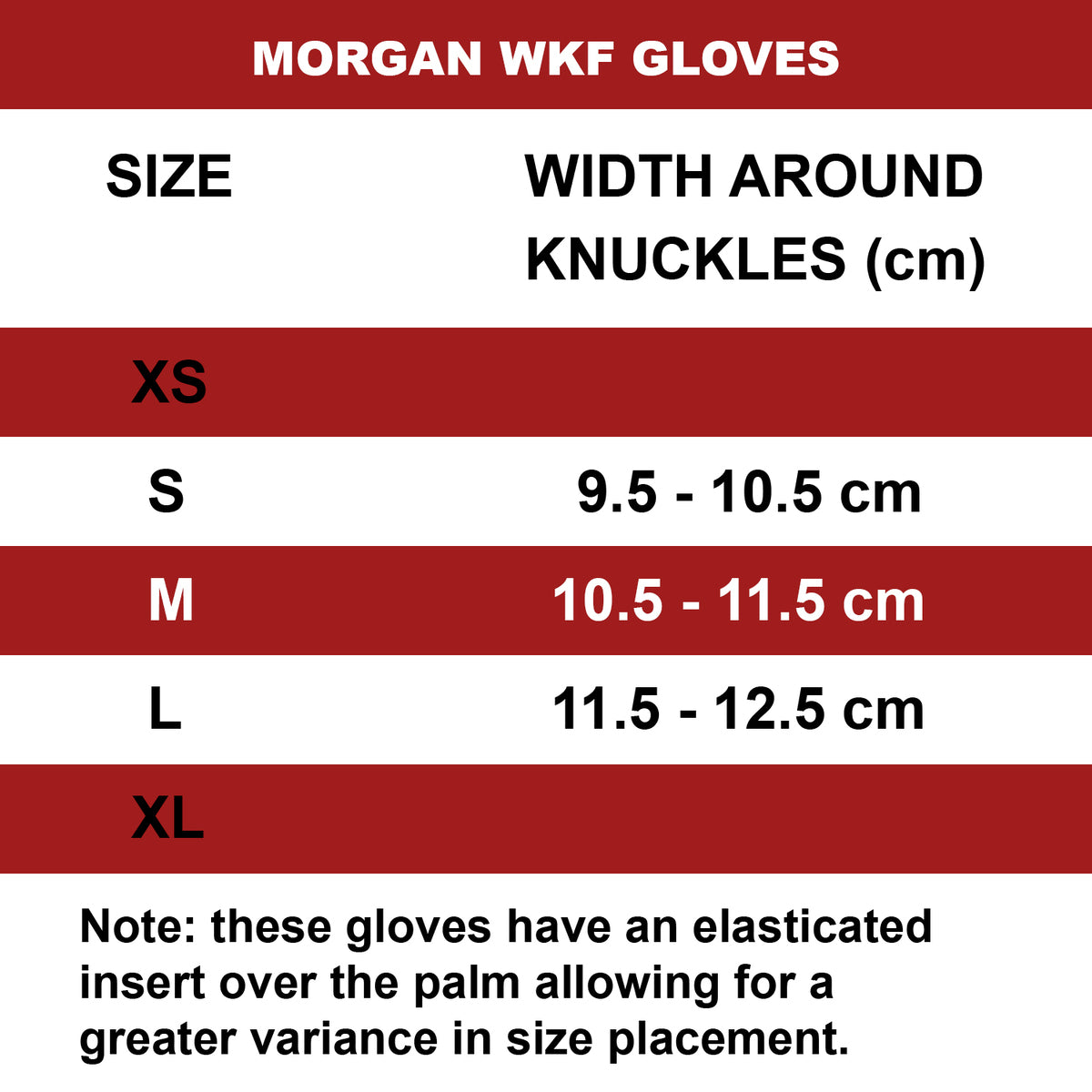 MORGAN Wkf Style Karate Gloves - Forearm Protection - Blue