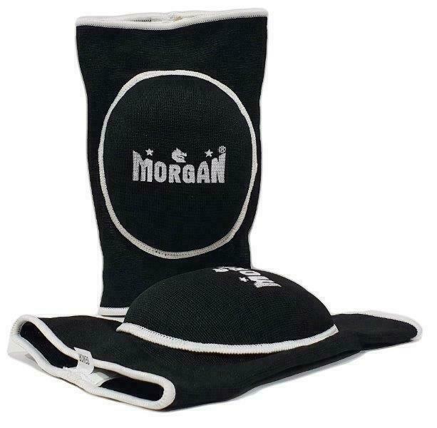 MORGAN Turtle Kickboxing Elbow Knee Guard (Pair) - Boxing & Muay Thai - BLACK
