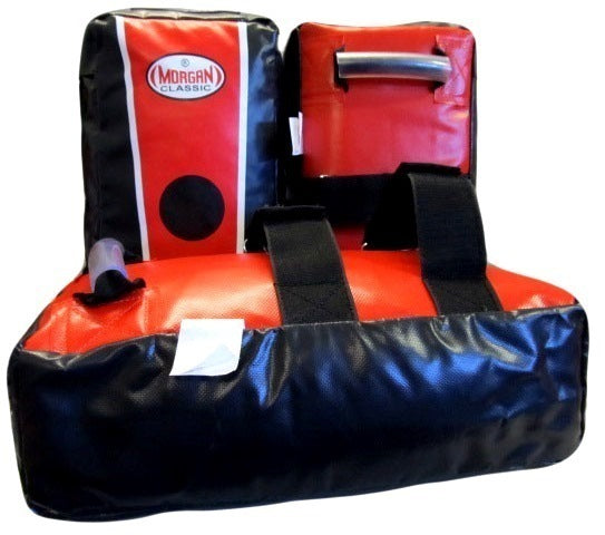 MORGAN V2 Classic Rag Filled Thai Target Focus Pads (Pair) - Boxing Focus Pads
