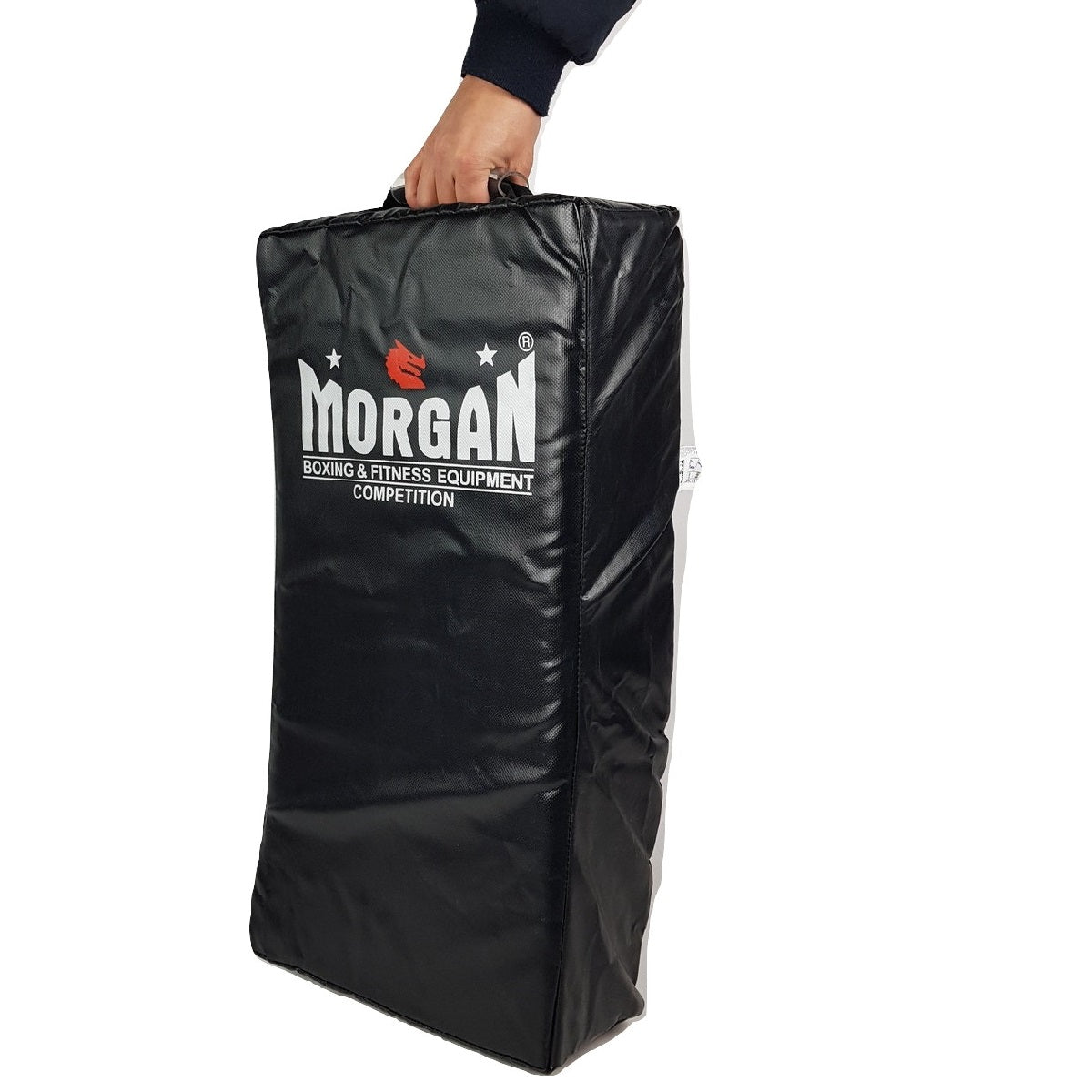 MORGAN Competition Extra Heavy Duty Multi Handle Curved Strike & Hit Shield[Black]