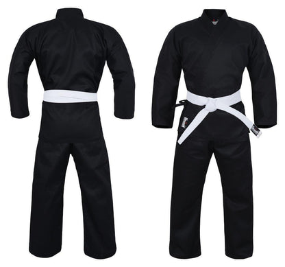 MORGAN DRAGON Karate GI Uniform(Black) - 8Oz - Karate Uniform
