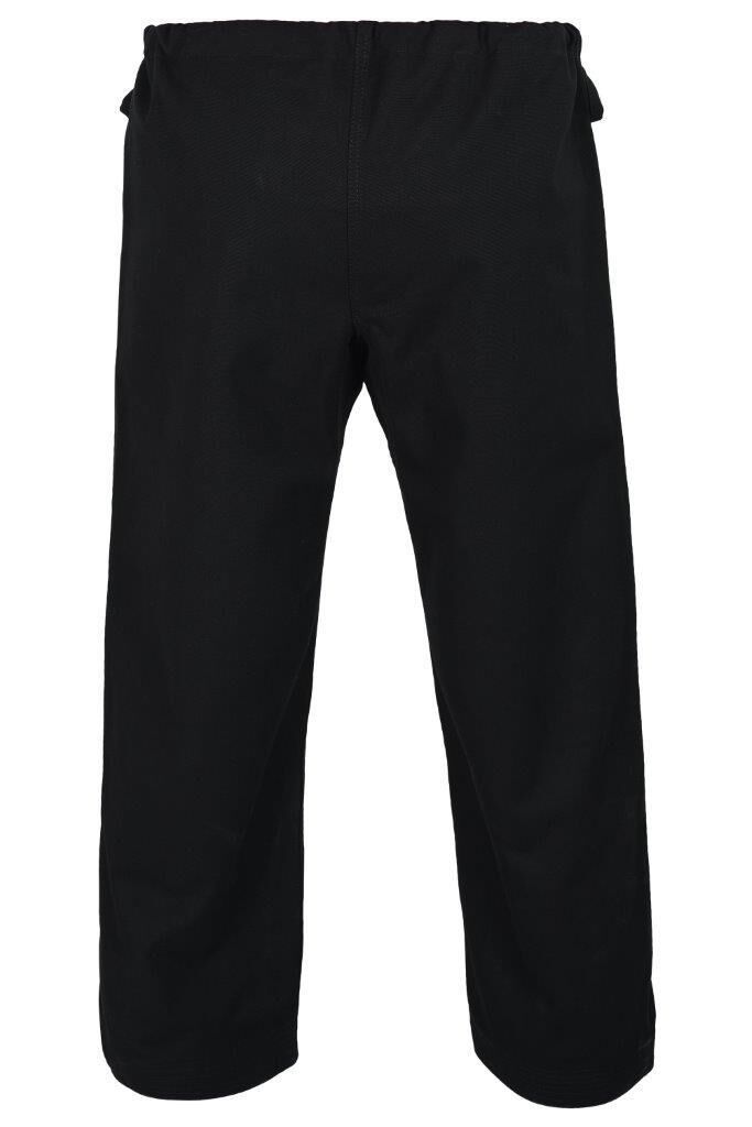 MORGAN YAMASAKI Gold Canvas Pants (Black) 14oz - Martial Arts Pants