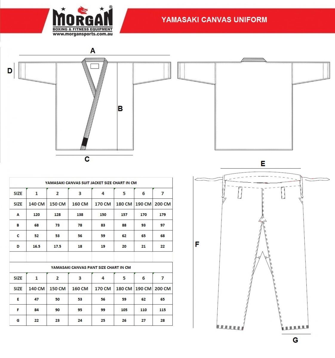 MORGAN YAMASAKI Gold Deluxe Brushed Canvas Karate Uniform (Black) - 14Oz