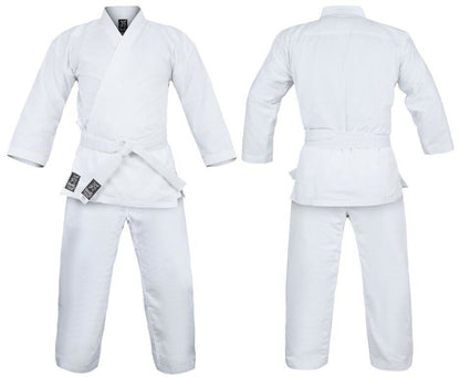 MORGAN YAMASAKI PRO V2 WHITE KARATE UNIFORM (10oz) - Karate Uniform