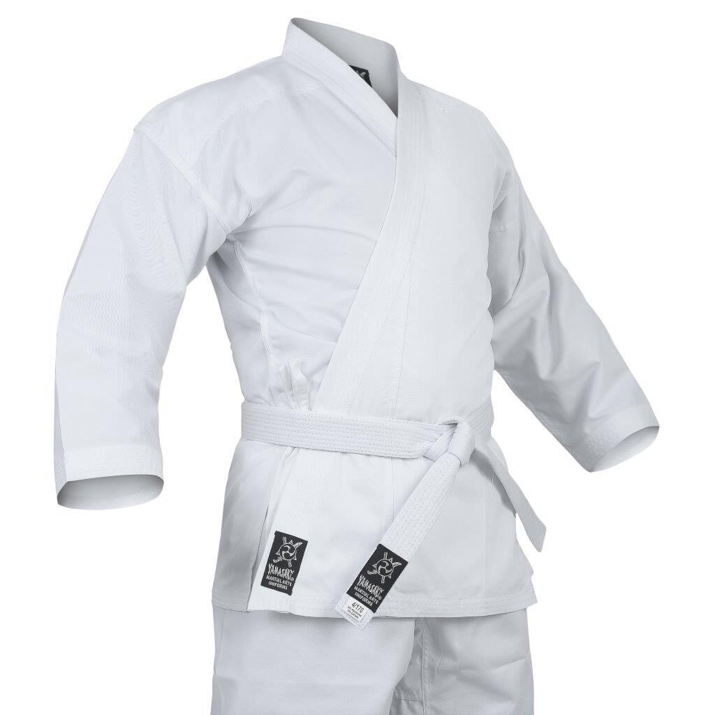 MORGAN YAMASAKI PRO V2 WHITE KARATE UNIFORM (10oz) - Karate Uniform
