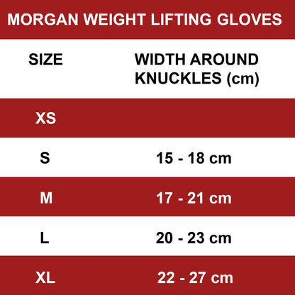 MORGAN Platinum Weight Lifting Gloves - Lifting Gloves