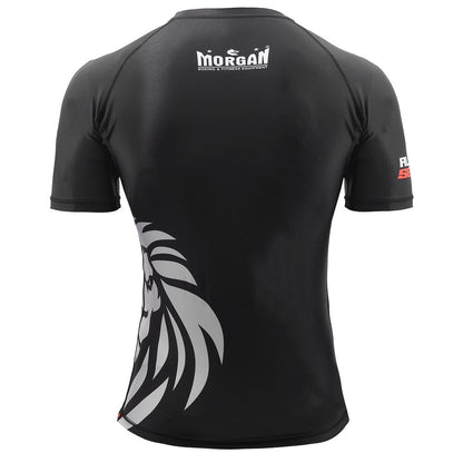 MORGAN Alpha Series Short Sleeve Rash Guard - BJJ Rash Guard