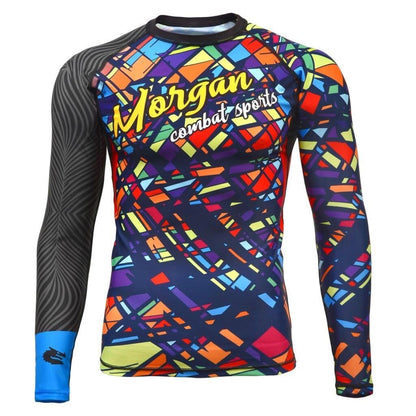 MORGAN Multicolour Limited Edition Rash Guard - BJJ Rash Guard